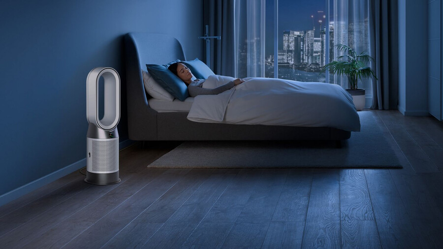dyson luftreiniger hotcool hp1 luftreiniger-heizlüfter weiß