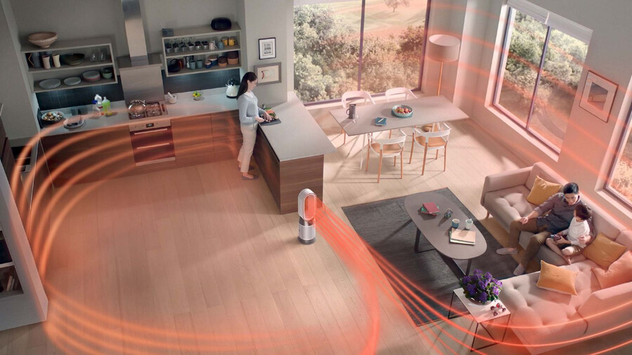 dyson luftreiniger hotcool gen1 hp10 luftreiniger mit heizlüfter weißnickel