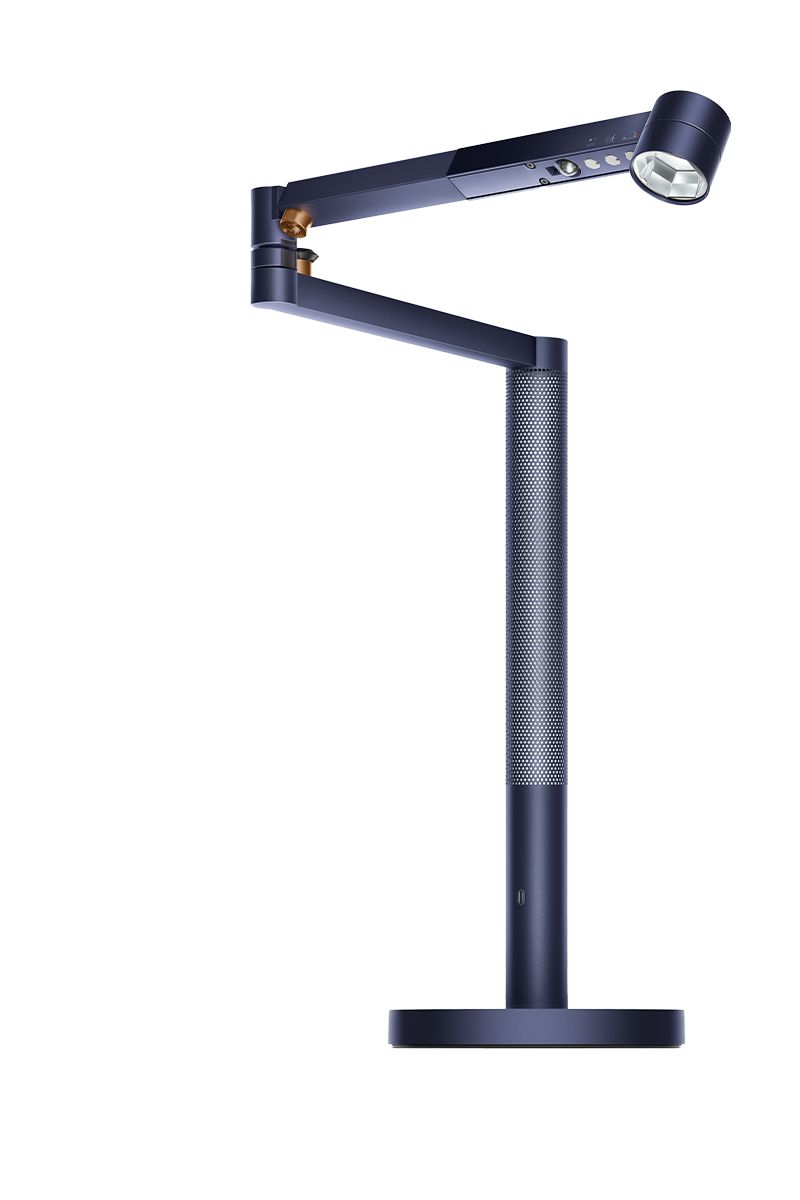 dyson solarcycle morph schreibtischstaubsauger blaukupfer