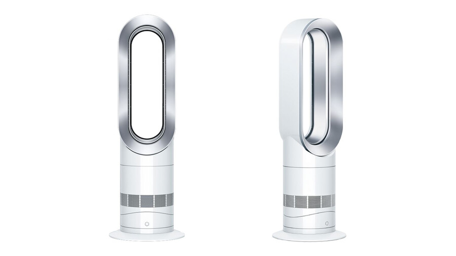 dyson hotcool jet focus am09 heizlüfter weißnickel