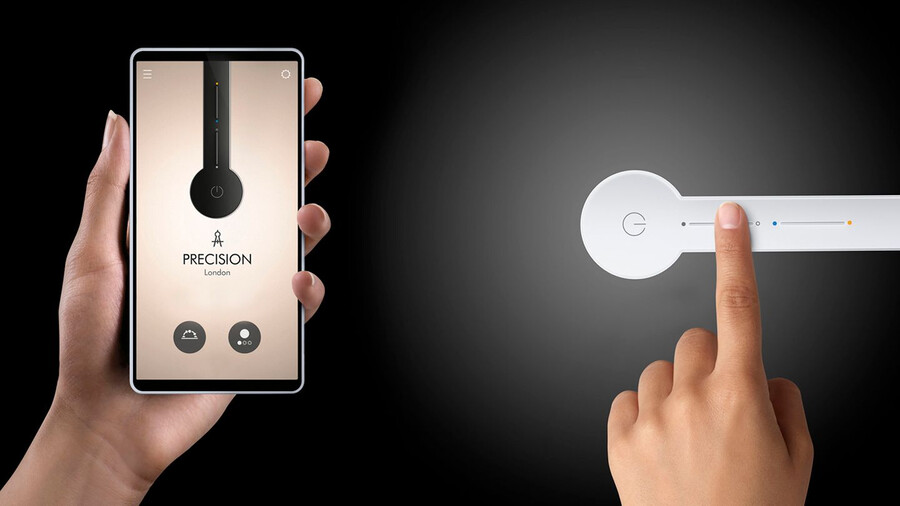 dyson solarcycle morph stehleuchte schwarzmessing