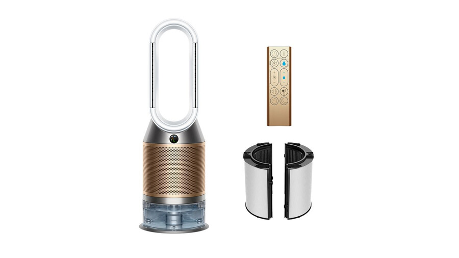 dyson luftbefeuchter und luftreiniger mit luftreinigung und kühlfunktion ph2 de-nox weißgold