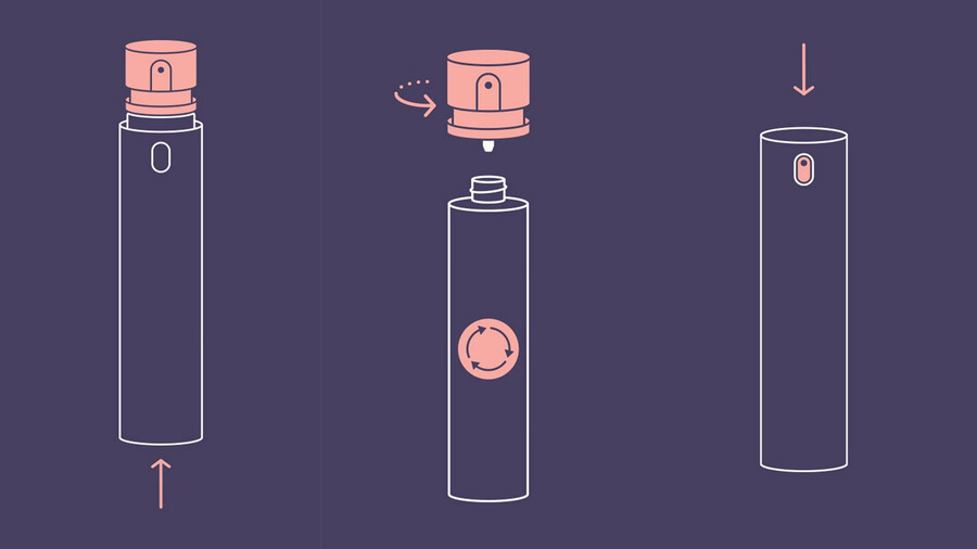 dyson chitosan mehrzweck-stylingspray-nachfüllpackung