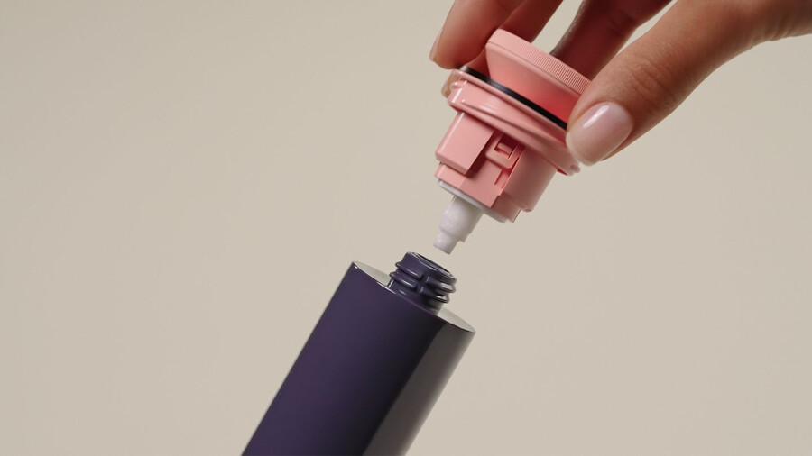 dyson chitosan pre-style creme nachfüllpackung für leichte pflege von glattem bis welligem haar